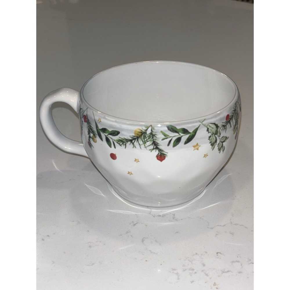 Estrela Breakfast Cup Skyros Designs Handcrafted Stoneware Portugal